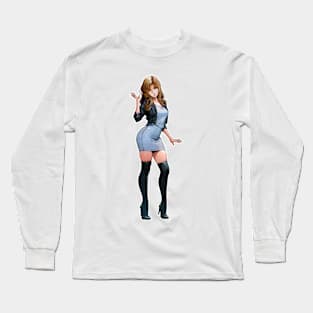 DesigngirlNight Long Sleeve T-Shirt